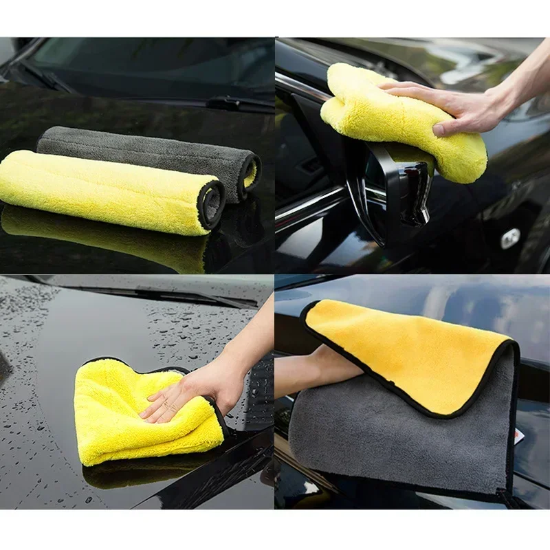 厚手のマイクロファイバーカークリーニングタオル,2層,柔らか - Microfiber Towel Detailing のレビューと価格