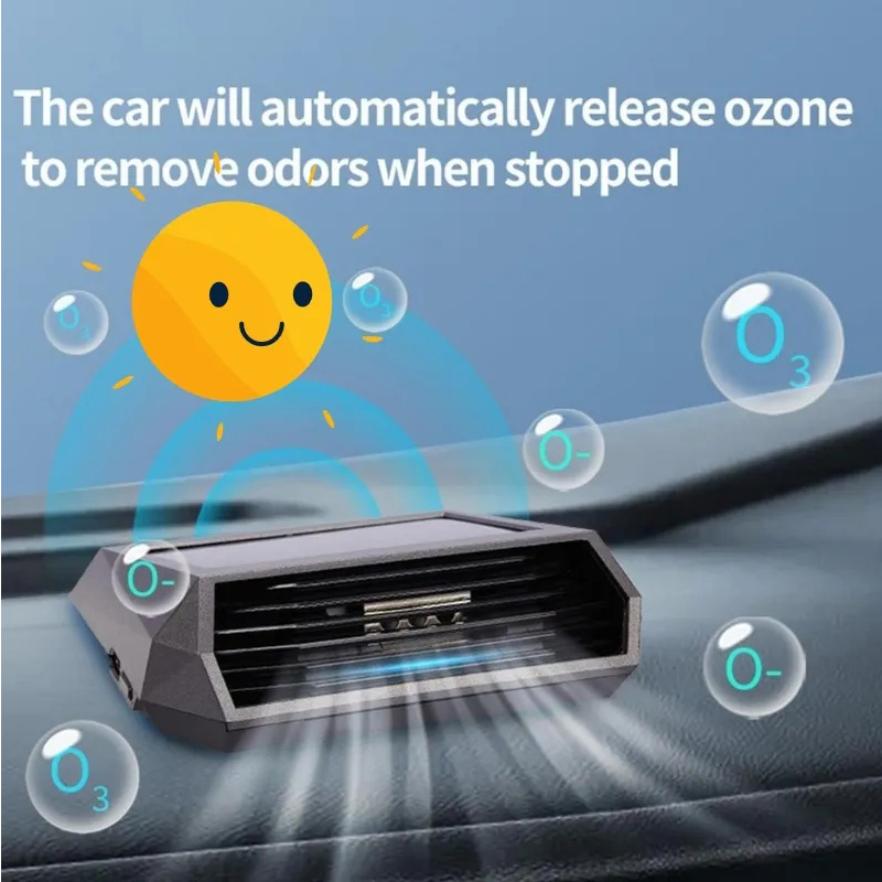 太陽光発電車用空気清浄機オゾン発生器アニオン消臭剤オゾン発生 - Odor Eliminator Car のレビューと価格