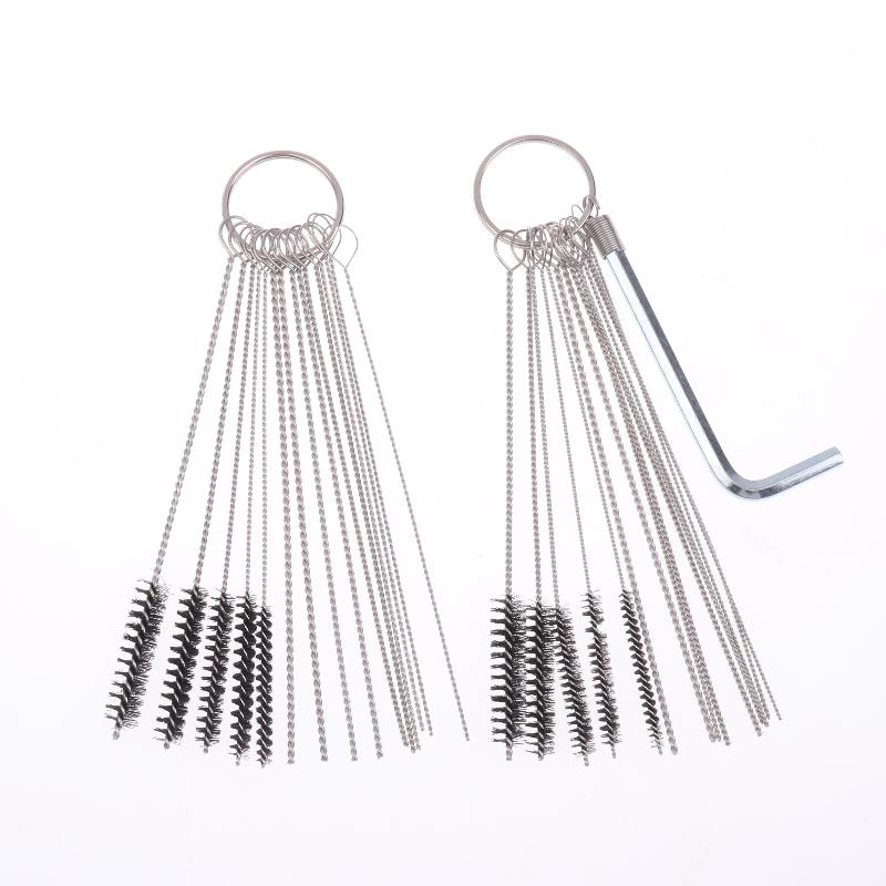 1セット キャブレター清掃ツールキット ジェットニードル ブ - Car Cleaning Brush のレビューと価格
