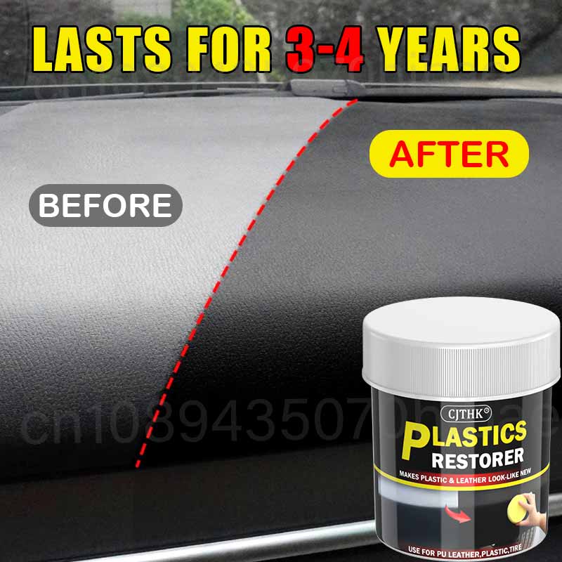 150g 車用プラスチック修復剤 ブラックに戻す 光沢 車用 - Trim Restorer Plastic のレビューと価格