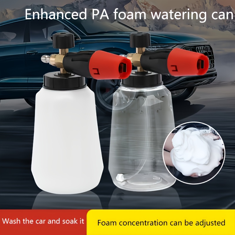 高圧洗車フォームキャノンガン、1/4インチクイックコネクト、 - Foam Cannon Car Wash のレビューと価格